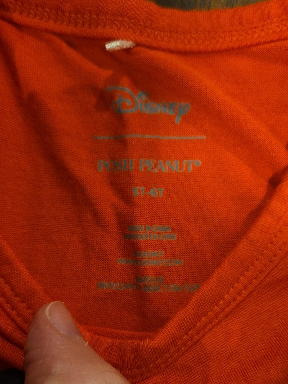 Disney By Posh Peanut Minnie & Mickey Heart Short Sleeve Tee - Picture 2 of 2